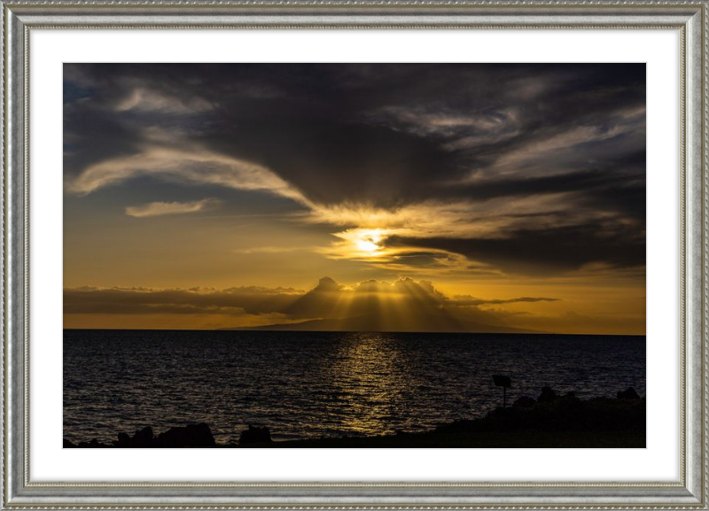 Golden Sunset in Maui