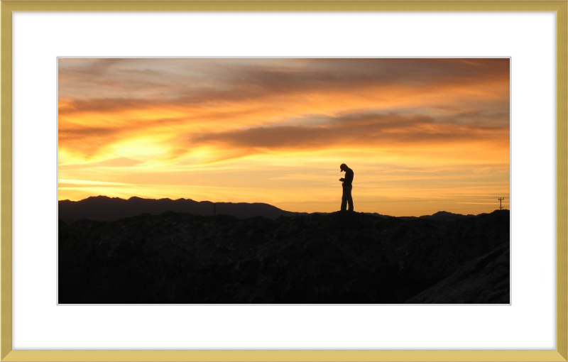 Sunset Salt Flats