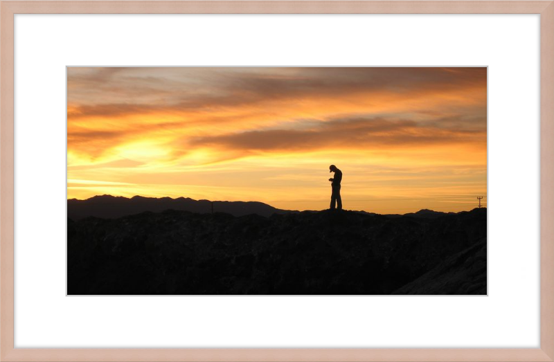 Sunset Salt Flats