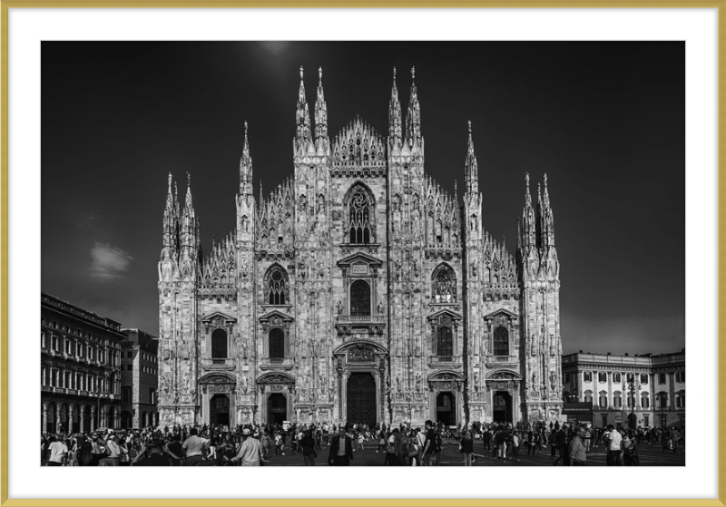 Milan Duomo - B&W