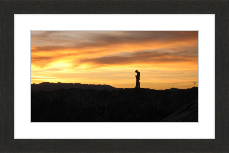 Sunset Salt Flats