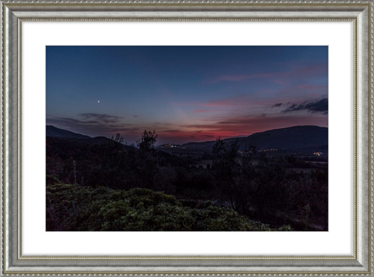 Dusk in Tuscany
