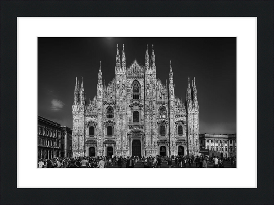 Milan Duomo - B&W