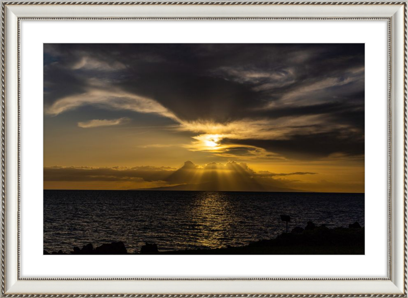 Golden Sunset in Maui